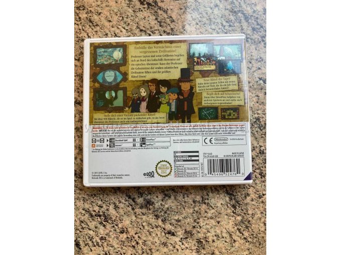 Rückseite mit CE Zeichen