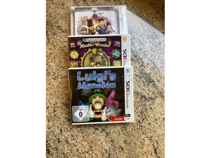 3 Spiele Nintendo 3DS 3 Spiele Nintendo 3DS