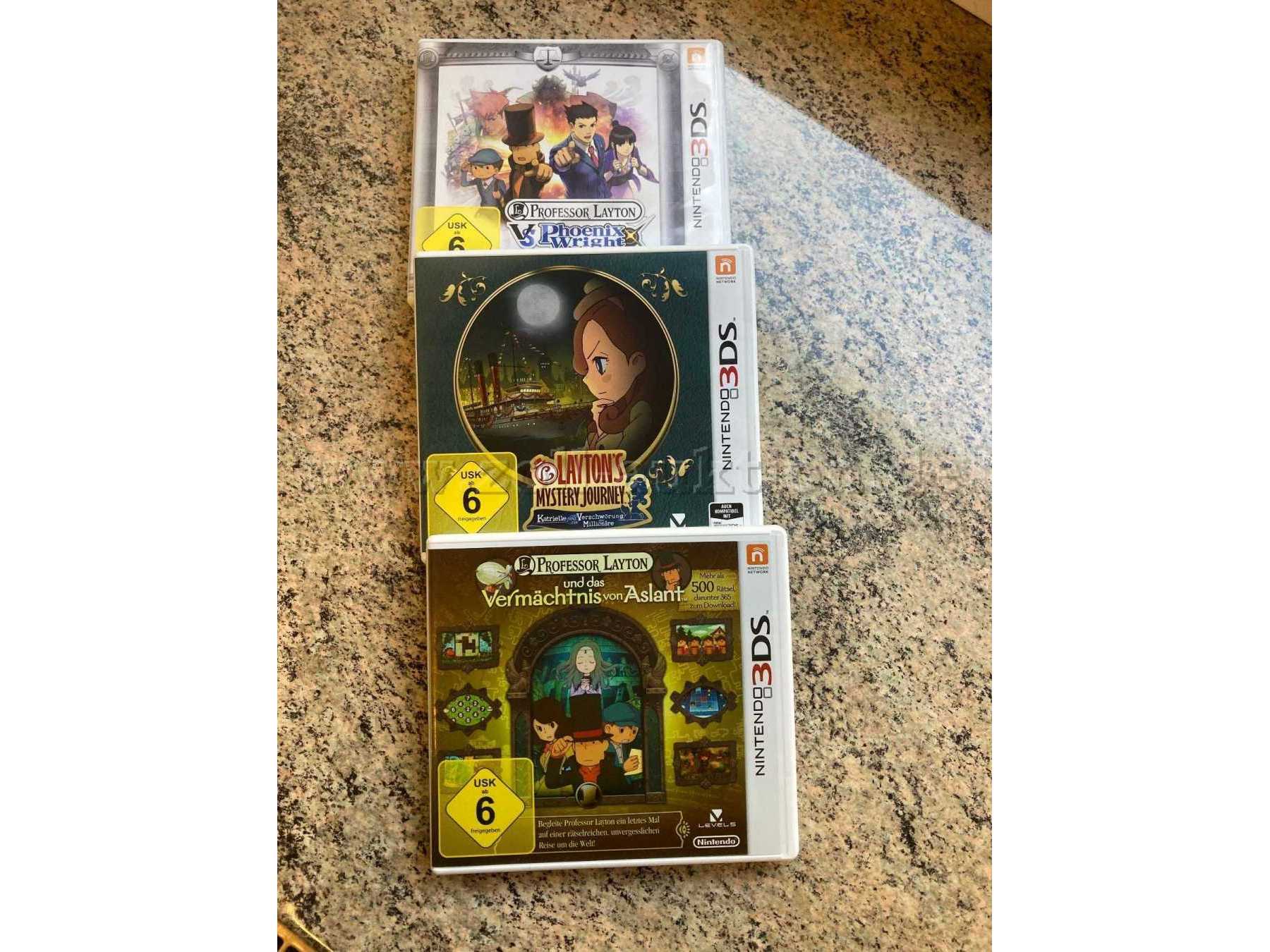3 Spiele Nintendo 3DS