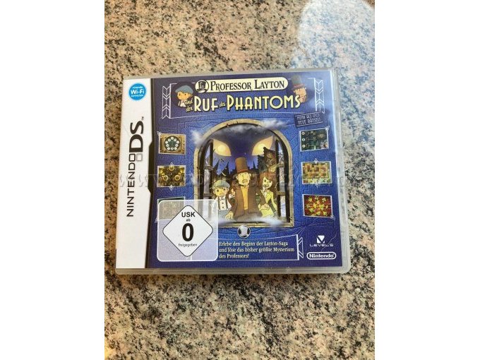 Prof. Layton und der Ruf des Phnatoms Vorderseite