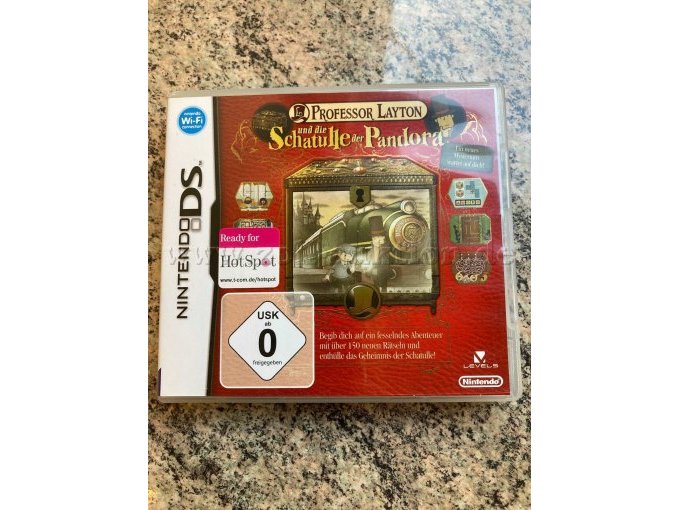 Prof. Layton und die Schatulle der Pamdora Vorderseite