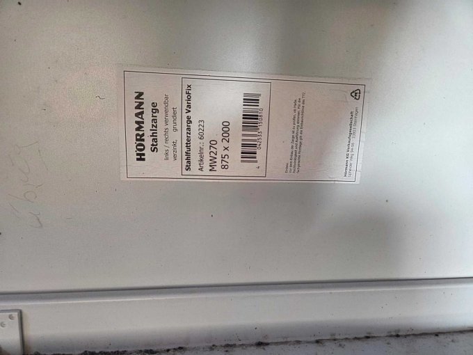 Maße einzelne Türzarge