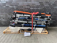 Fahrtragen auf Palette