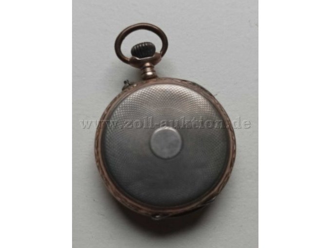 antike Damen-Taschenuhr von hinten