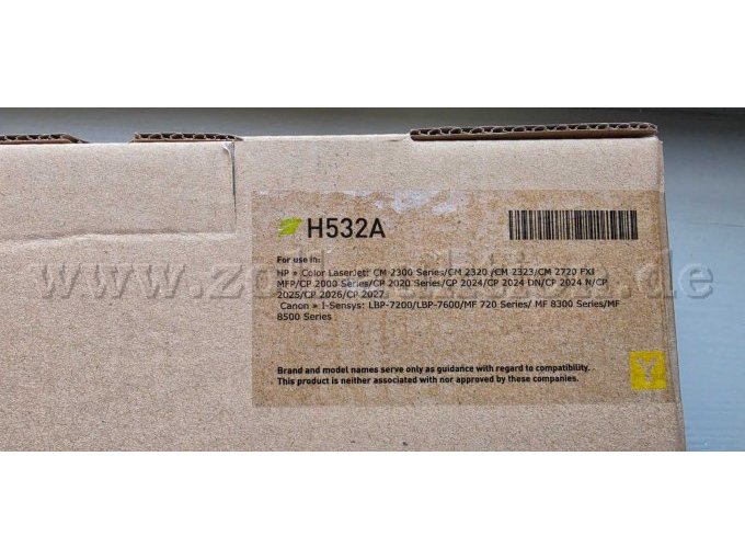 Toner HP yellow