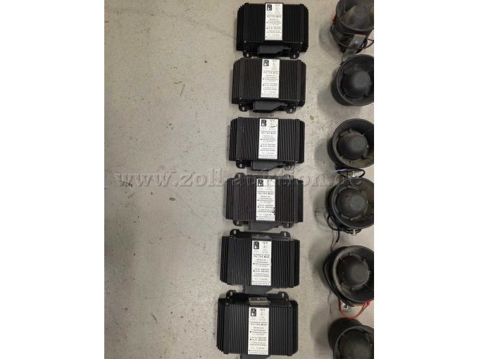 Ansicht der 6 Verstärker