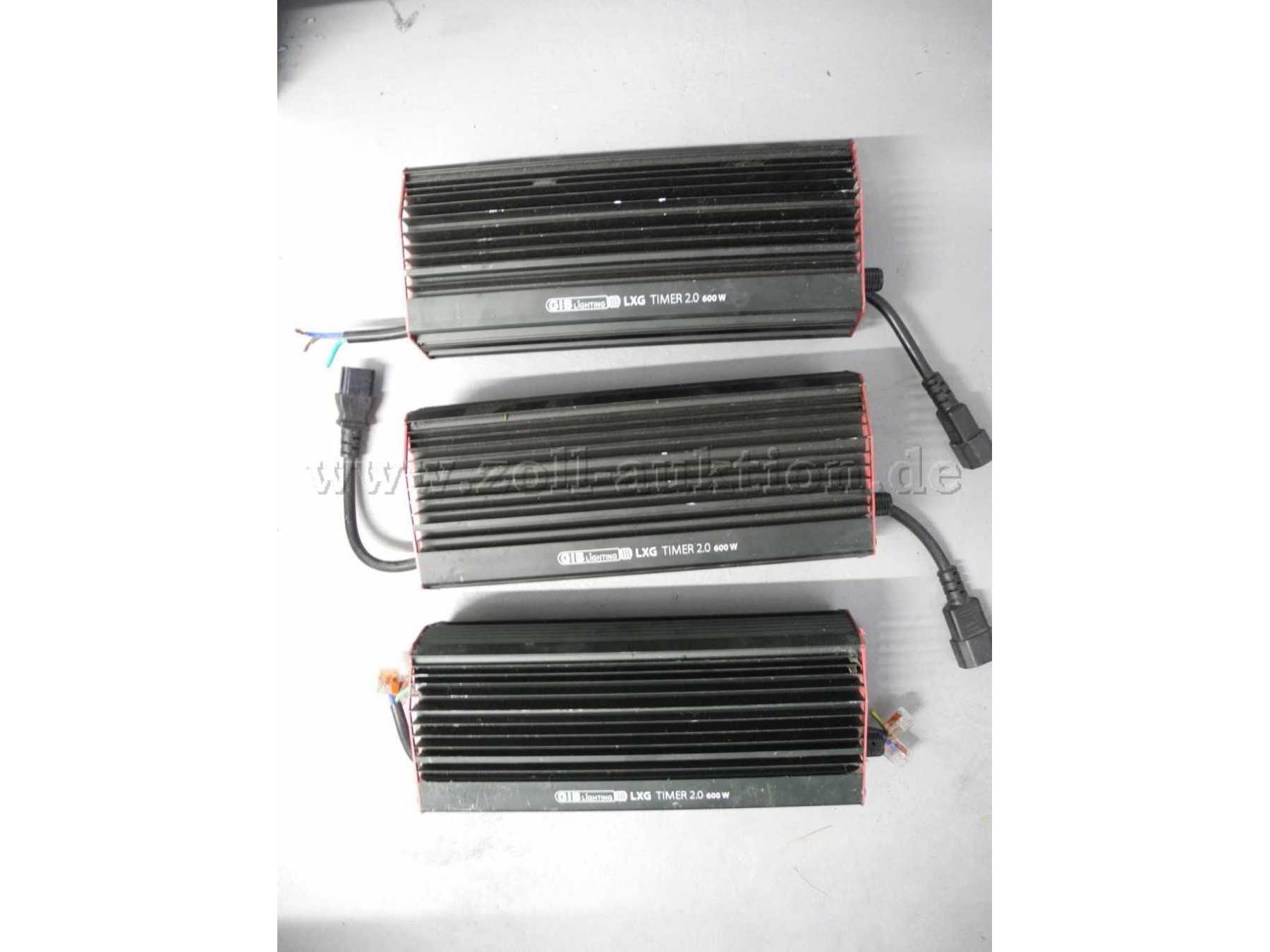 Gesamtansicht Vorschaltgeräte