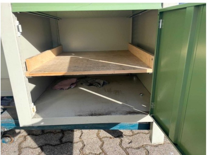 Ansicht geöffnete Tür 
Bild beispielhaft