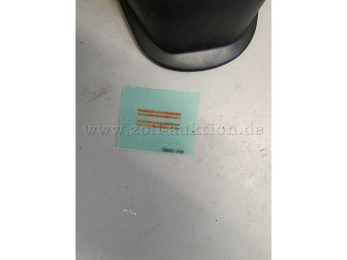 Ansicht Ersatzfenster Schweißschirm