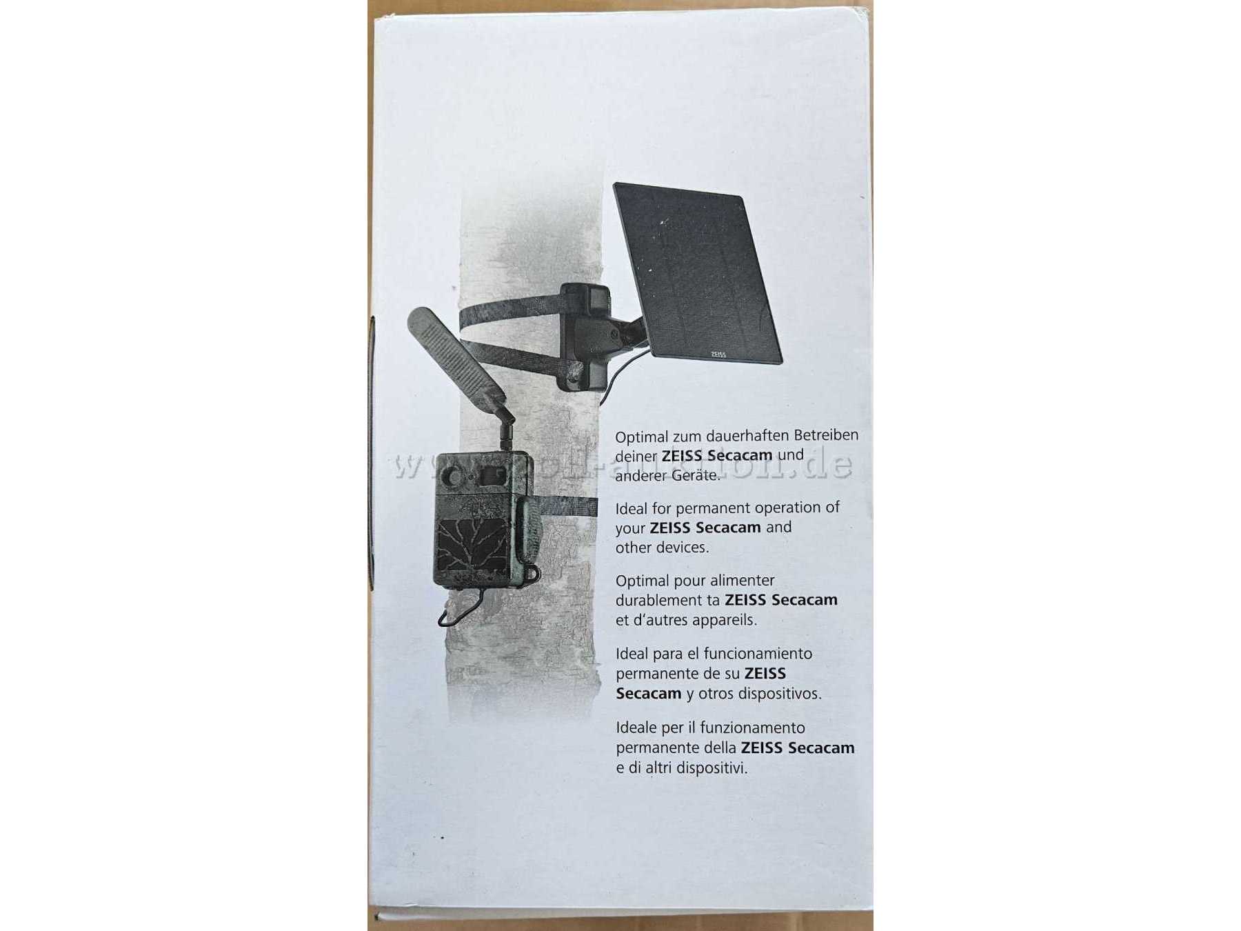 Originalverpackung seitlich