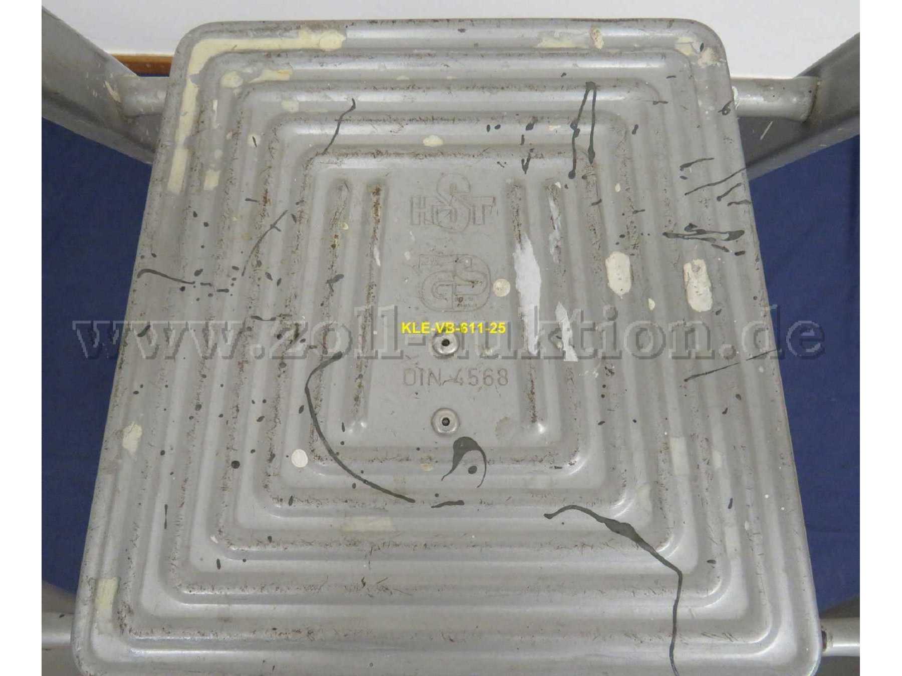 HST, 4-Stufen, Herstellerstempel und Beispiel für Verschmutzungen