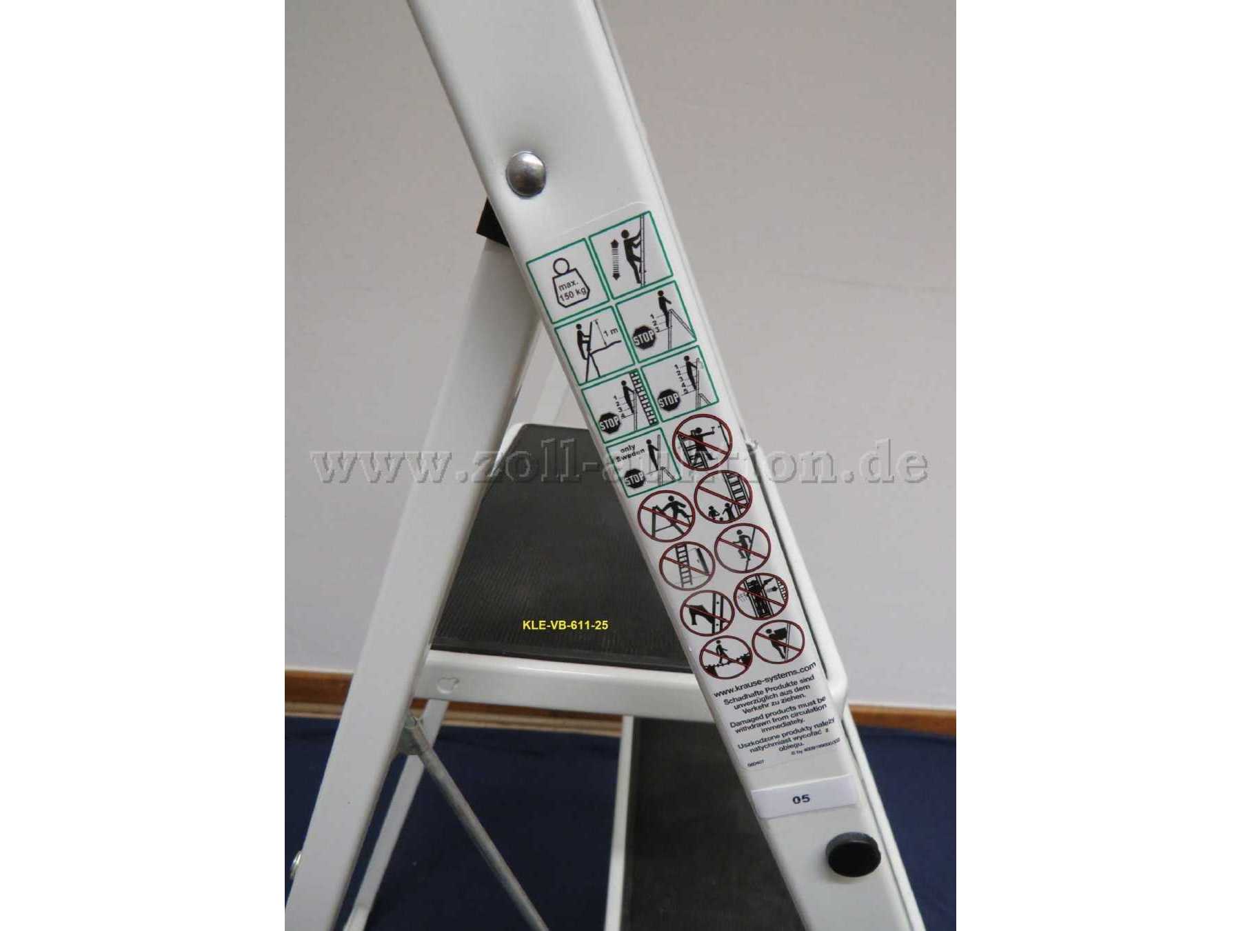 TOPPY antislip, 3-Stufen, Informationsaufkleber