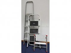 Konvolut bestehend aus 3 Trittleitern