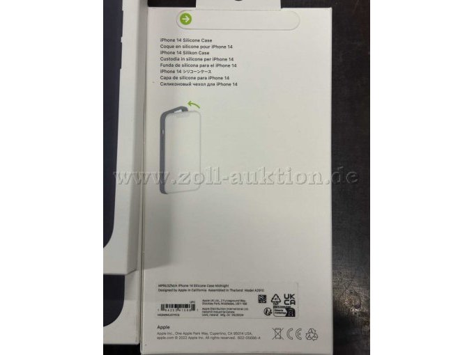 3 iPhone 14 Silicone Case Midnight mit MagSafe – foto 3 – kavel bij Zoll-Auktion, Münster