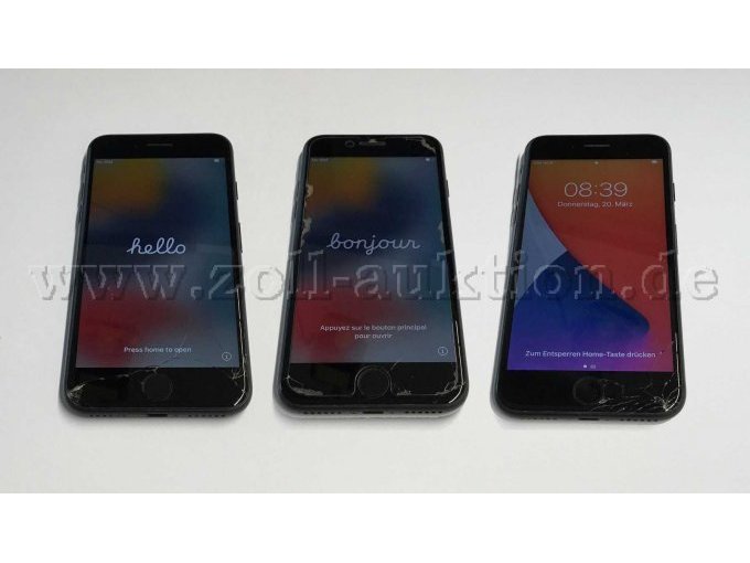 3 iPhones . Gen. mit Beschädigungen VS