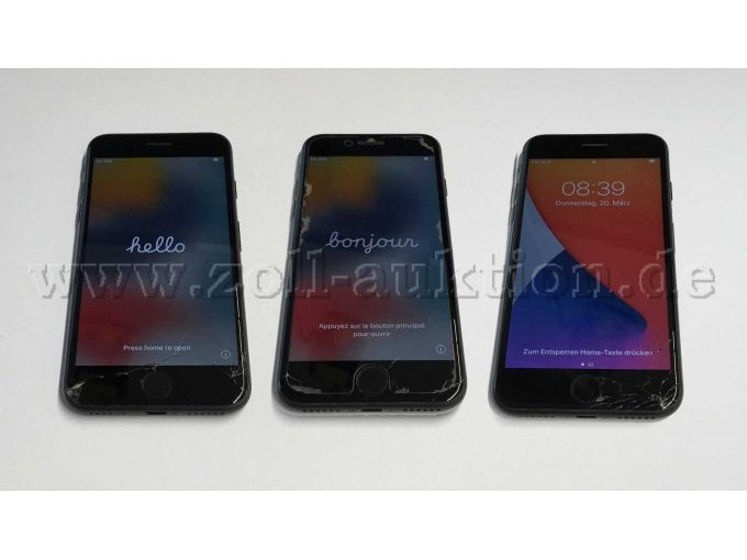 3 iPhones . Gen. mit Beschädigungen VS
