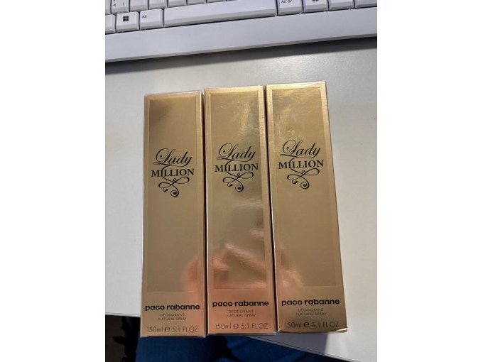 Vorderansicht Lady Million Deo