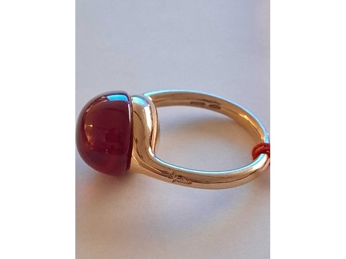 3 unterschiedliche Ringe *** 9 K Gelbgold *** mit Besatz Farbsteine** Pomellato – foto 10 – kavel bij Zoll-Auktion, München