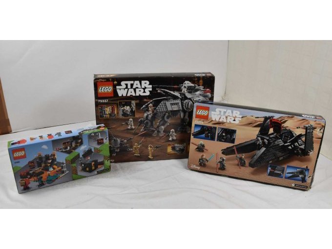 3 verschiedene „LEGO“ Sets Star Wars & Minecraft