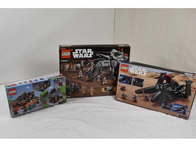 3 verschiedene „LEGO“ Sets Star Wars & Minecraft