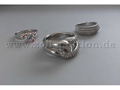 Ringe in Frontansicht