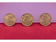 Gesamtansicht der Vorderseite der Münzen