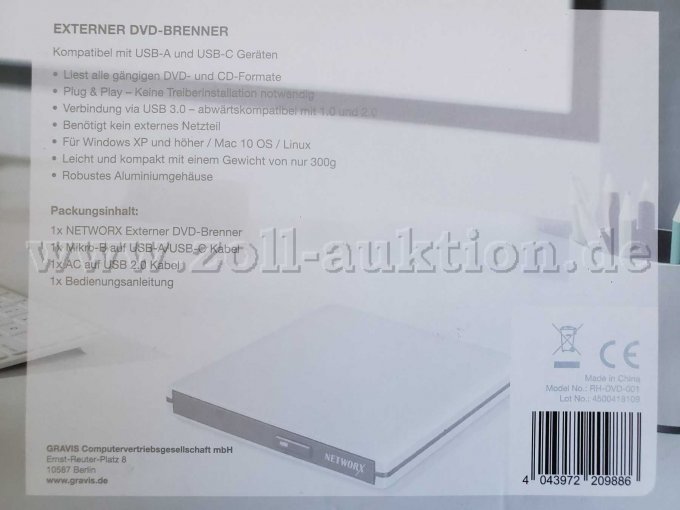 Beschreibung und CE Kennzeichnung