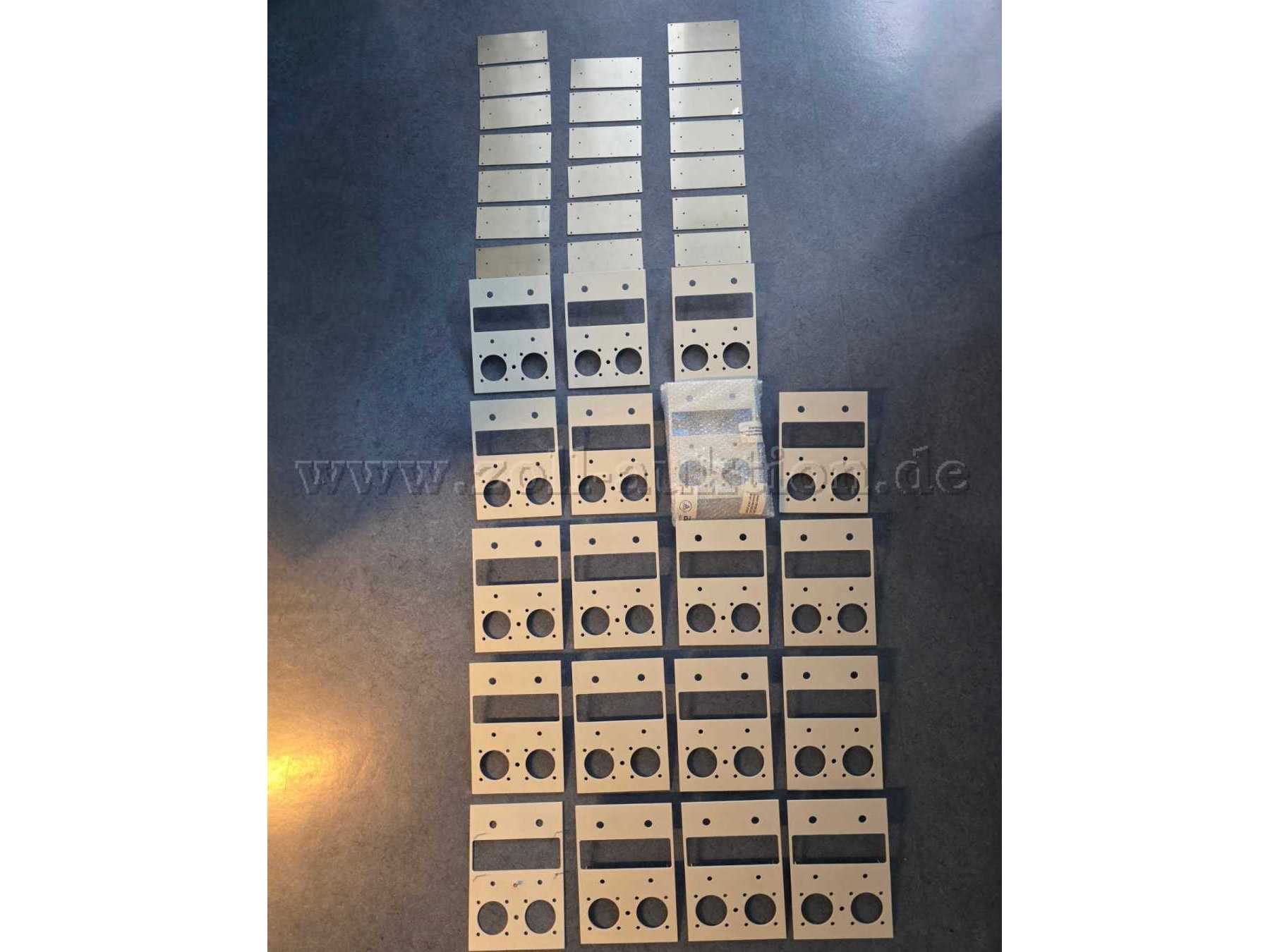 Ansicht alle Wachtisch- u. Aluminiumplatten