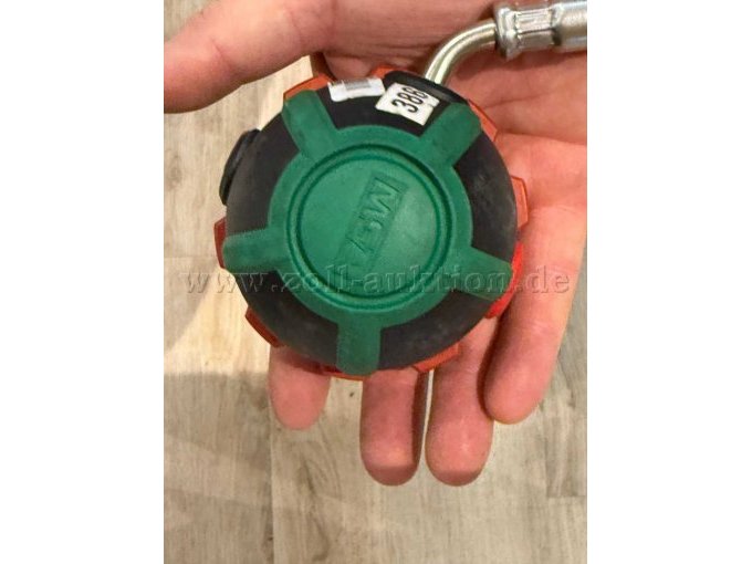 Lungenautomat AutoMaxx, Vorderseite und interne Nummer