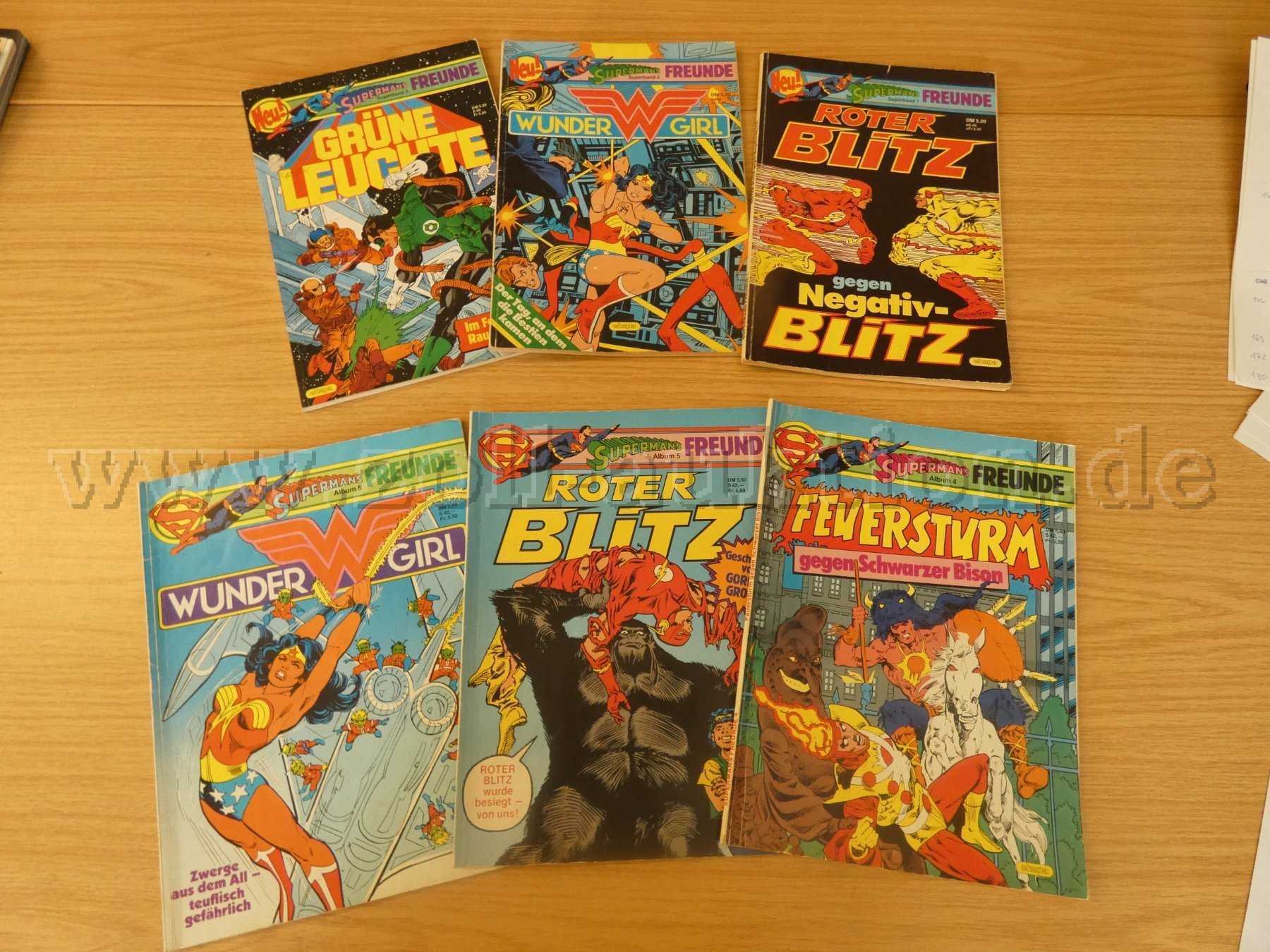 Superman Freunde 6 Hefte