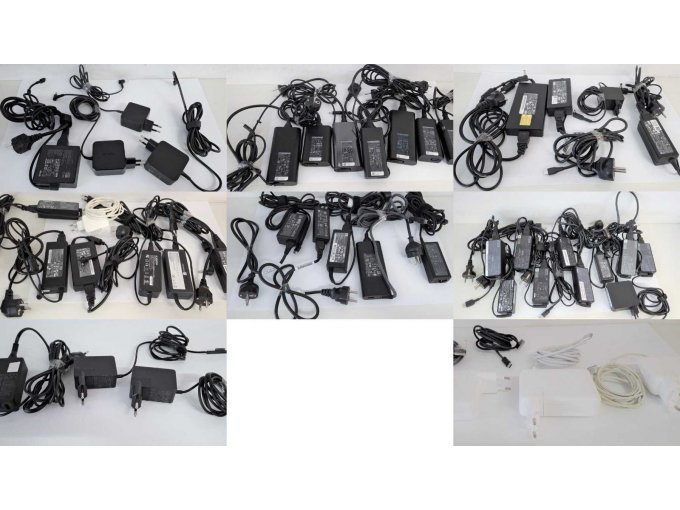 43 Diverse Ladegeräte für MacBooks und Notebooks – kavel bij Zoll-Auktion, Frankfurt am Main