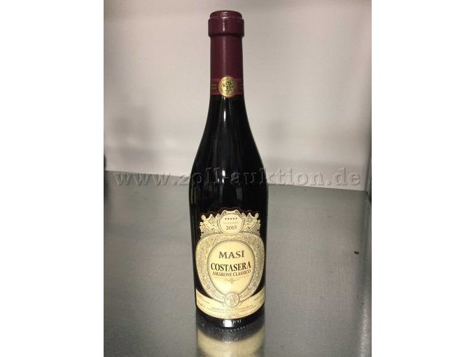 Ansicht Flasche 2015 Vorderseite