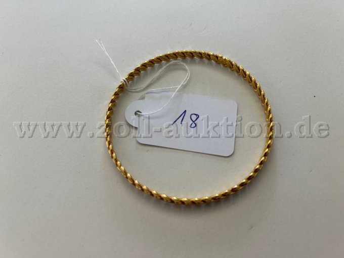 Armreif 916er Gold ca. 16gr