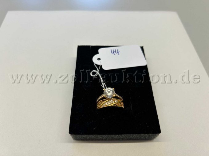 Damenring Doppelring 750er Gold ca. 4,9gr