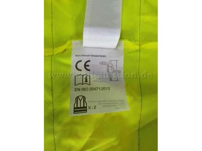 Etikett Stonekit Sicherheitsweste