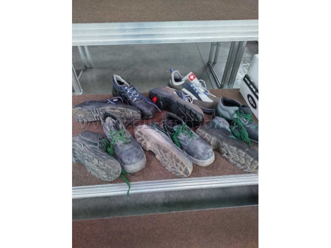 Zustand der Schuhe von oben