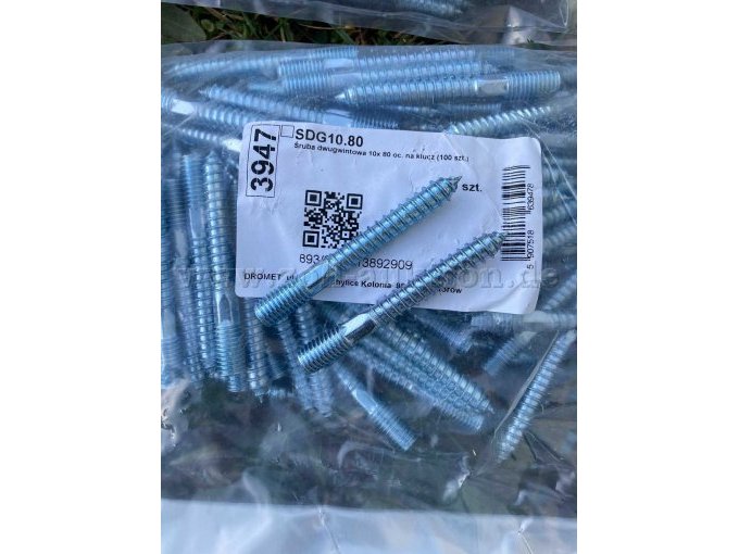 Größe der Stockschrauben