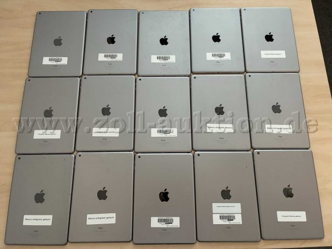 45 Apple iPads 6e generatie A1893 32 GB 9,7 inch (24,638 cm) – foto 3 – kavel bij Zoll-Auktion, Backnang