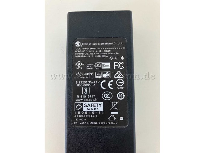 Netzteil des ThinClients