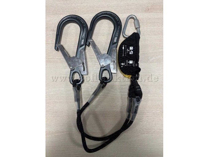 PETZL Absorbica- Y mit Bandfalldämpfer 0,80m Länge