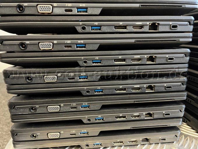 Beispielbild Notebook Fujitsu Lifebook U7510 - seitliche Ansicht mit Anschlüssen