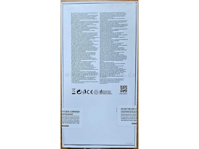 Rückseite Originalverpackung