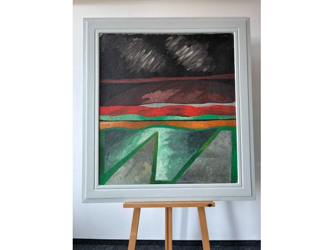 4 olieverfschilderijen van de kunstenaar Herbert F. Pahl – Lente, zomer, herfst, winter – olieverfschilderij – foto 2 – kavel bij Zoll-Auktion, München