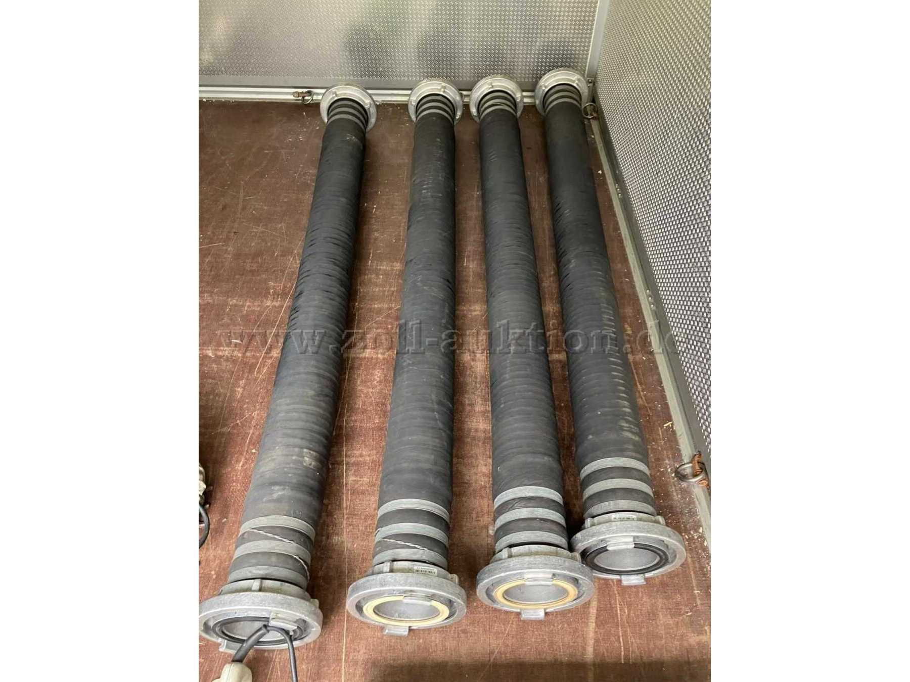 4 Saugschläuche
