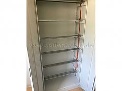 Aktenstahlschrank offen