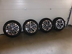 4x Alufelgen mit Sommerreifen