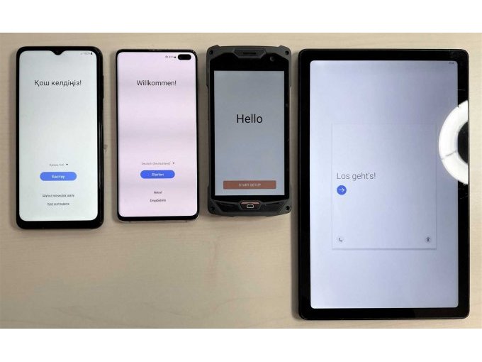 Gesamtfoto, Display und Funktionstest