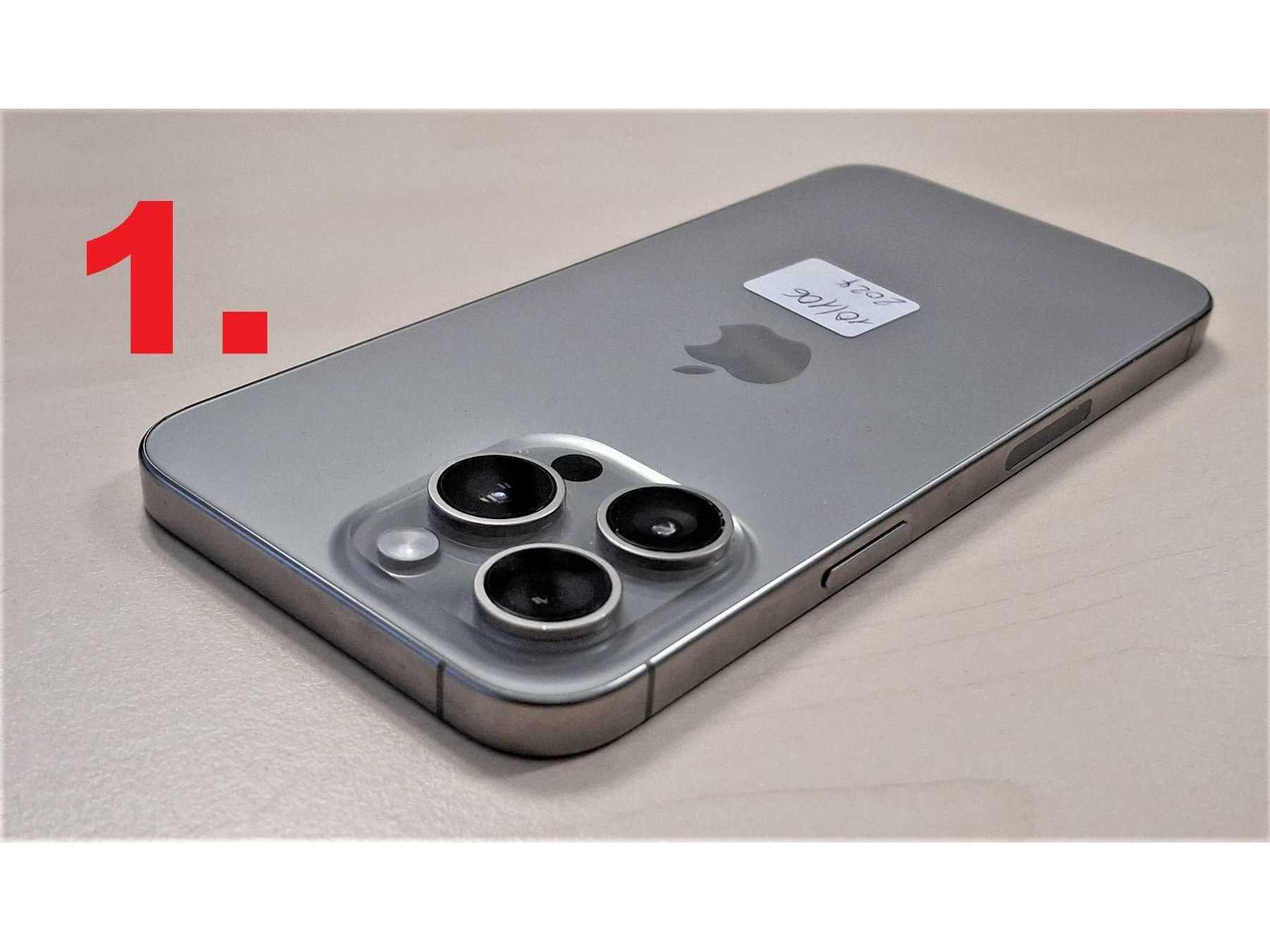 1. iPhone 15 Pro Max, Rückseite