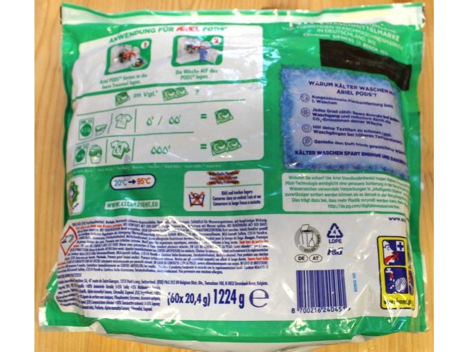 Rückansicht Packung