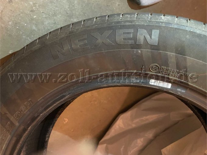 Sommerreifen Nexen N Fera Primus; Seitenansicht, Hersteller Reifen